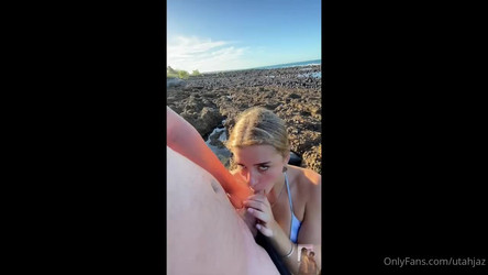 UtahJaz - Beach Sex - OnlyFans.mp4